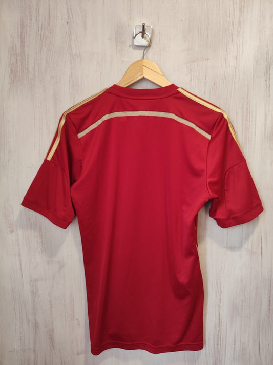 Spain 2014 2015 home Size S Adidas shirt jersey football soccer maillot kit tee