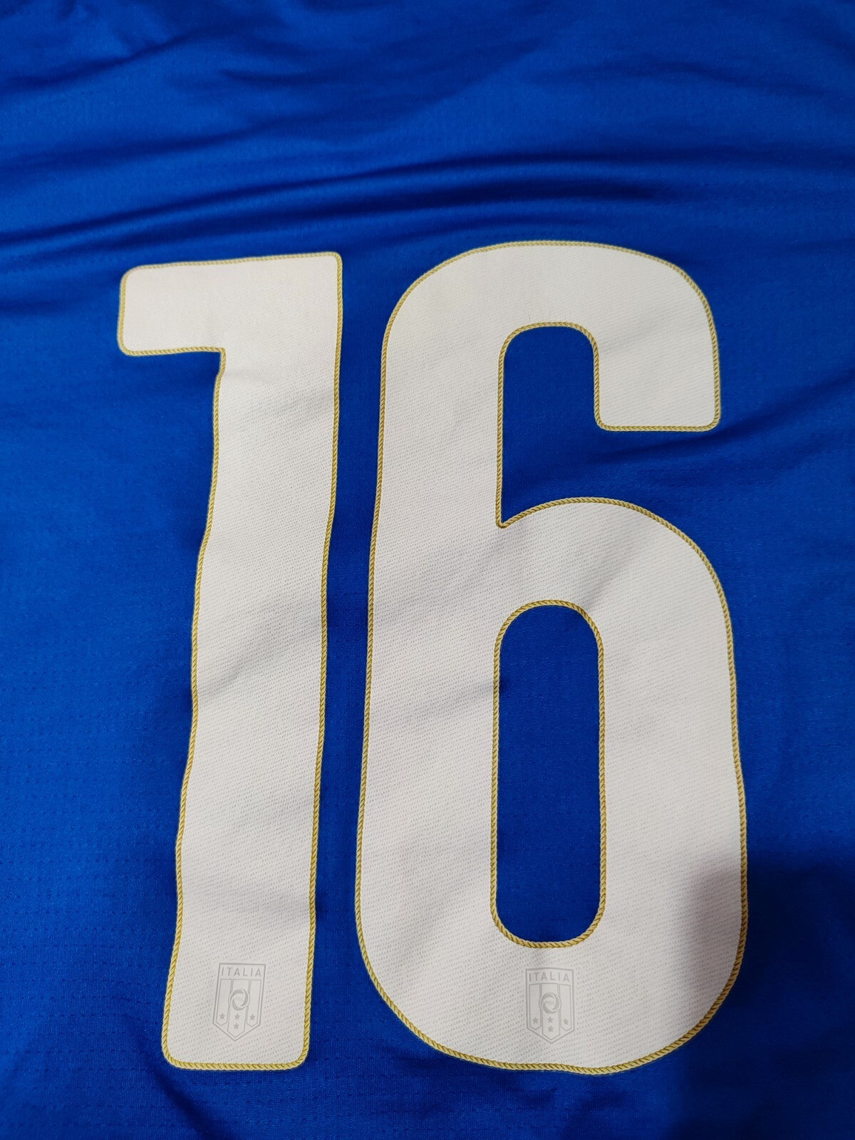 Women's Italy national team 2014 2015 home Sz XL shirt jersey kit L/S football