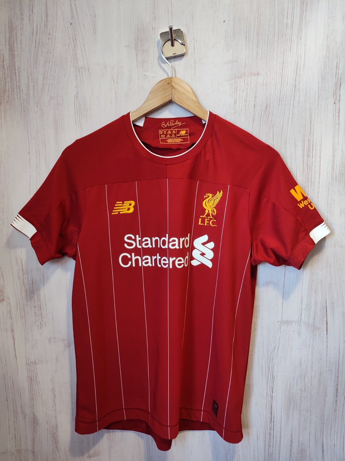 KIDS FC Liverpool Sz XL 2019 2020 home shirt soccer football jersey kit maillot