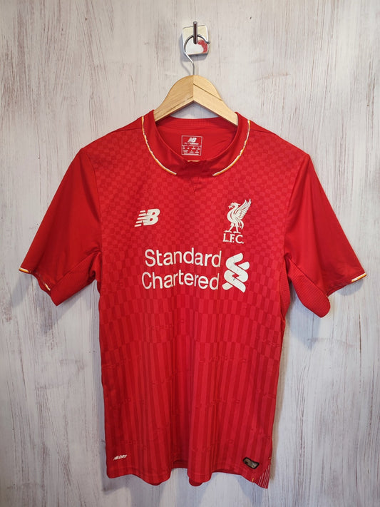 FC Liverpool 2015 2016 home Size S New Balance shirt soccer jersey football kit