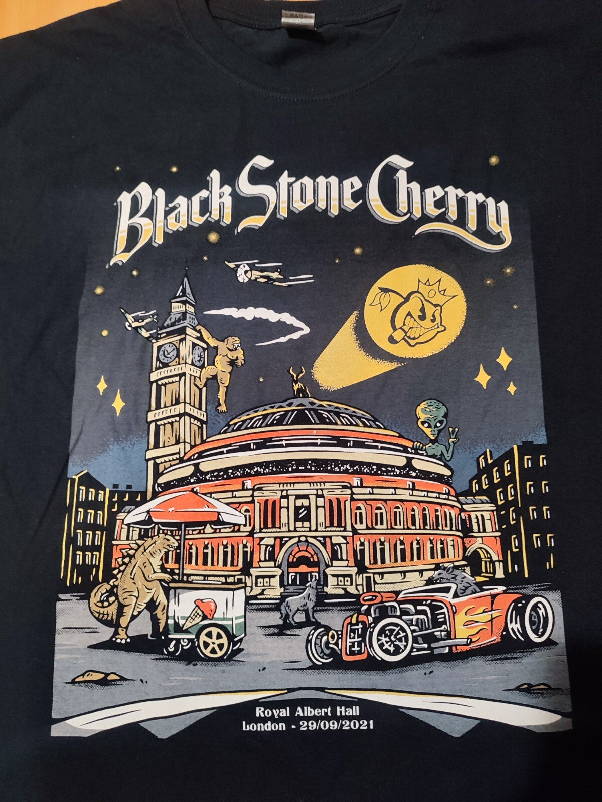 Black Stone Cherry 2021 Sz 3XL Royal Albert Hall shirt jersey t-shirt music tee