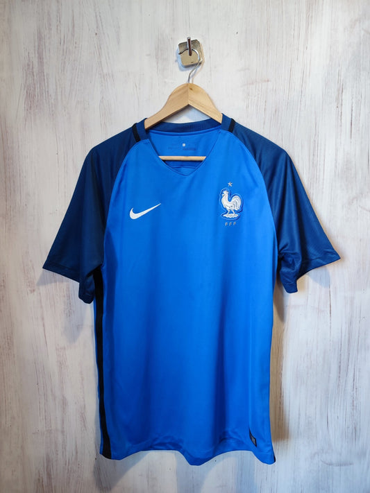 France national team 2016 2017 home Size L Nike shirt jersey soccer football kit
