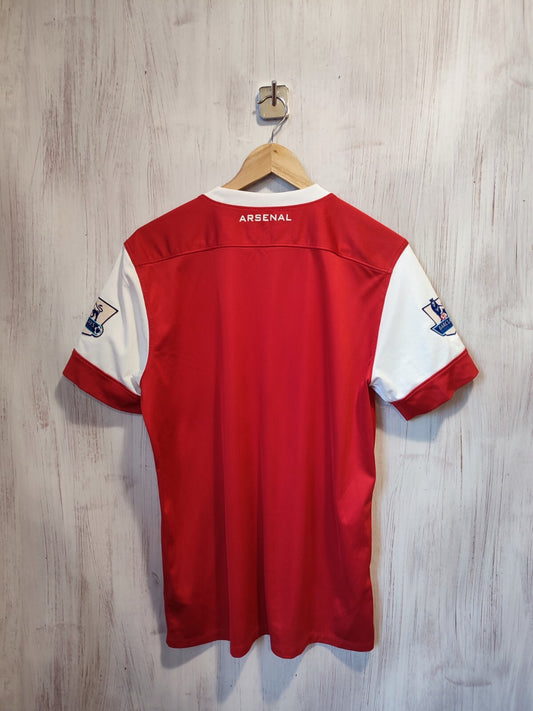 Arsenal London 2010 2011 home Size M Nike football shirt soccer jersey tee kit