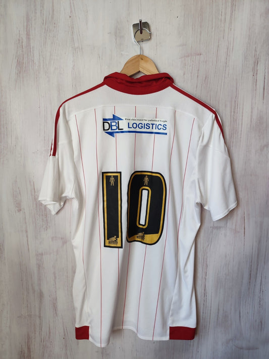 Sheffield United 2015 2016 home Sz M Adidas shirt jersey soccer football kit tee