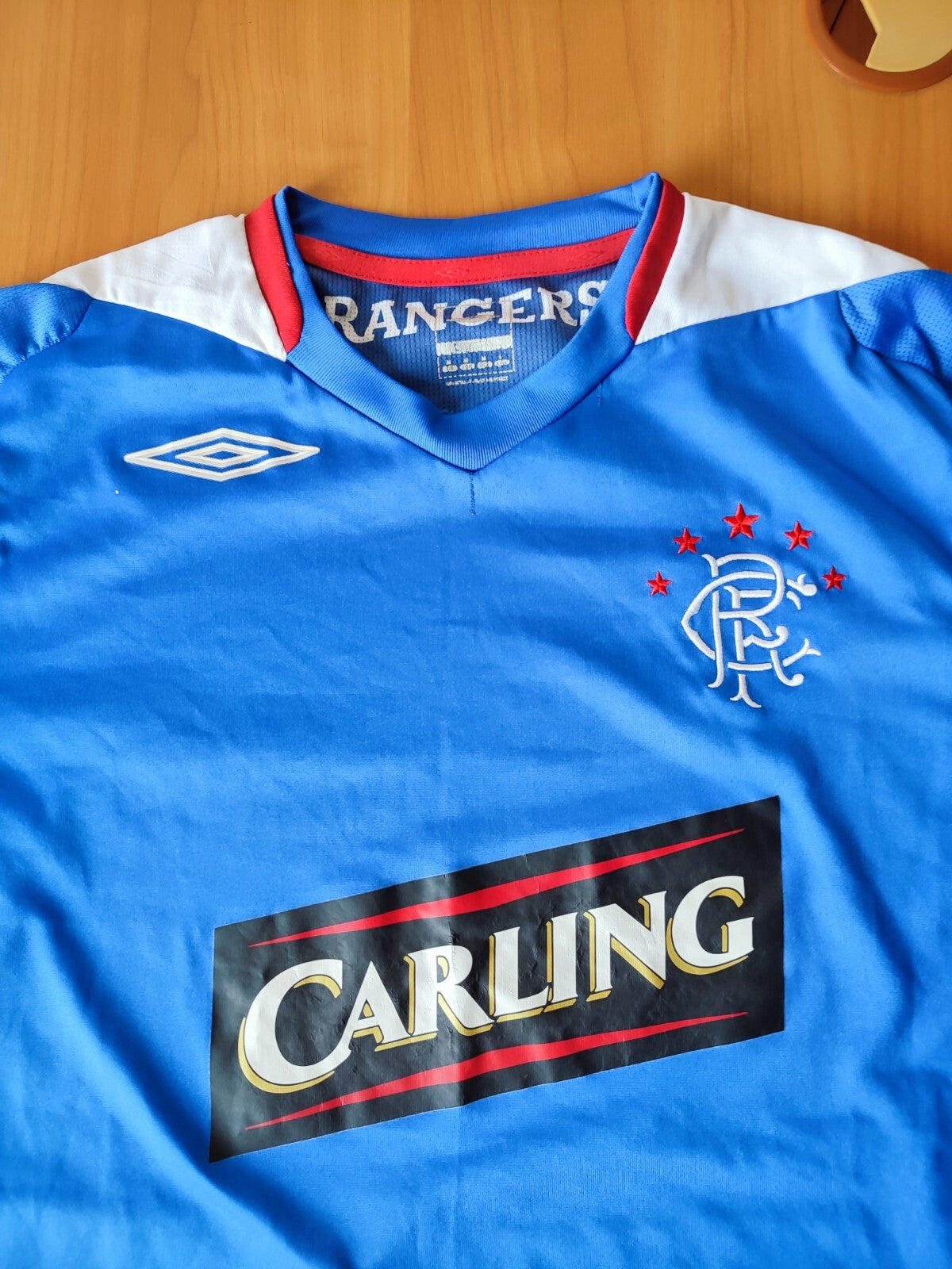 Glasgow Rangers 2006 2007 home Size M football soccer shirt jersey kit tee Umbro