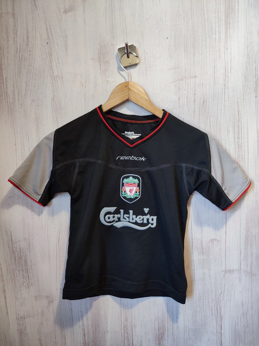 Kids 4/5years FC Liverpool 2002 2003 2004 away shirt soccer football jersey kit