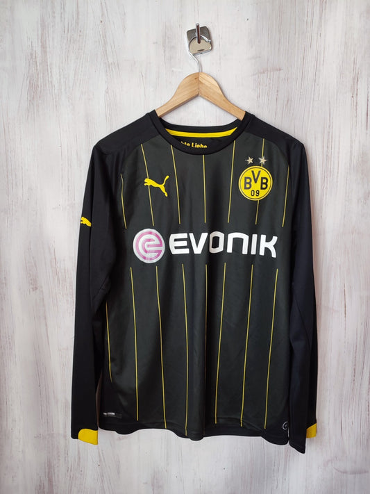 Borussia Dortmund 2014 2015 2016 away Size M Puma jersey shirt football kit L/S