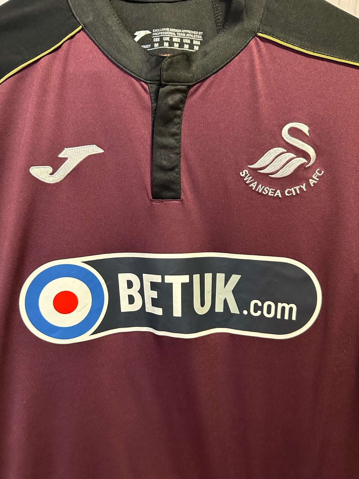Swansea City 2018 2019 Third Size M Joma shirt jersey soccer football kit 3rd