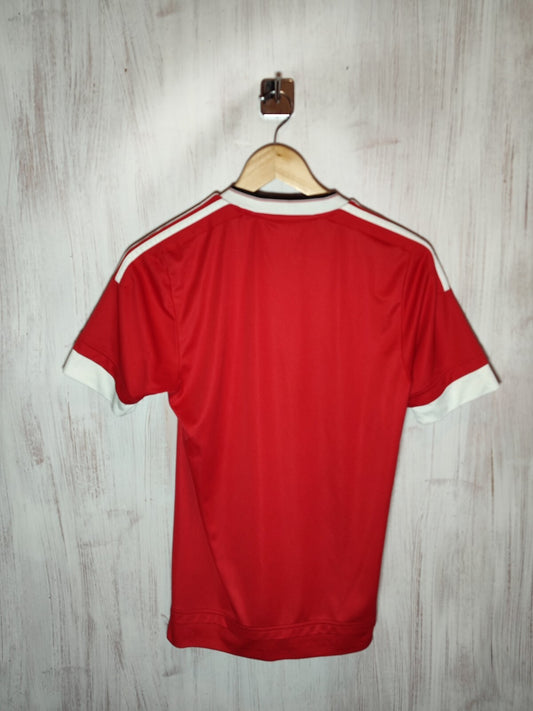 Manchester United 2015 2016 Home Size XS Adidas soccer shirt jersey football kit