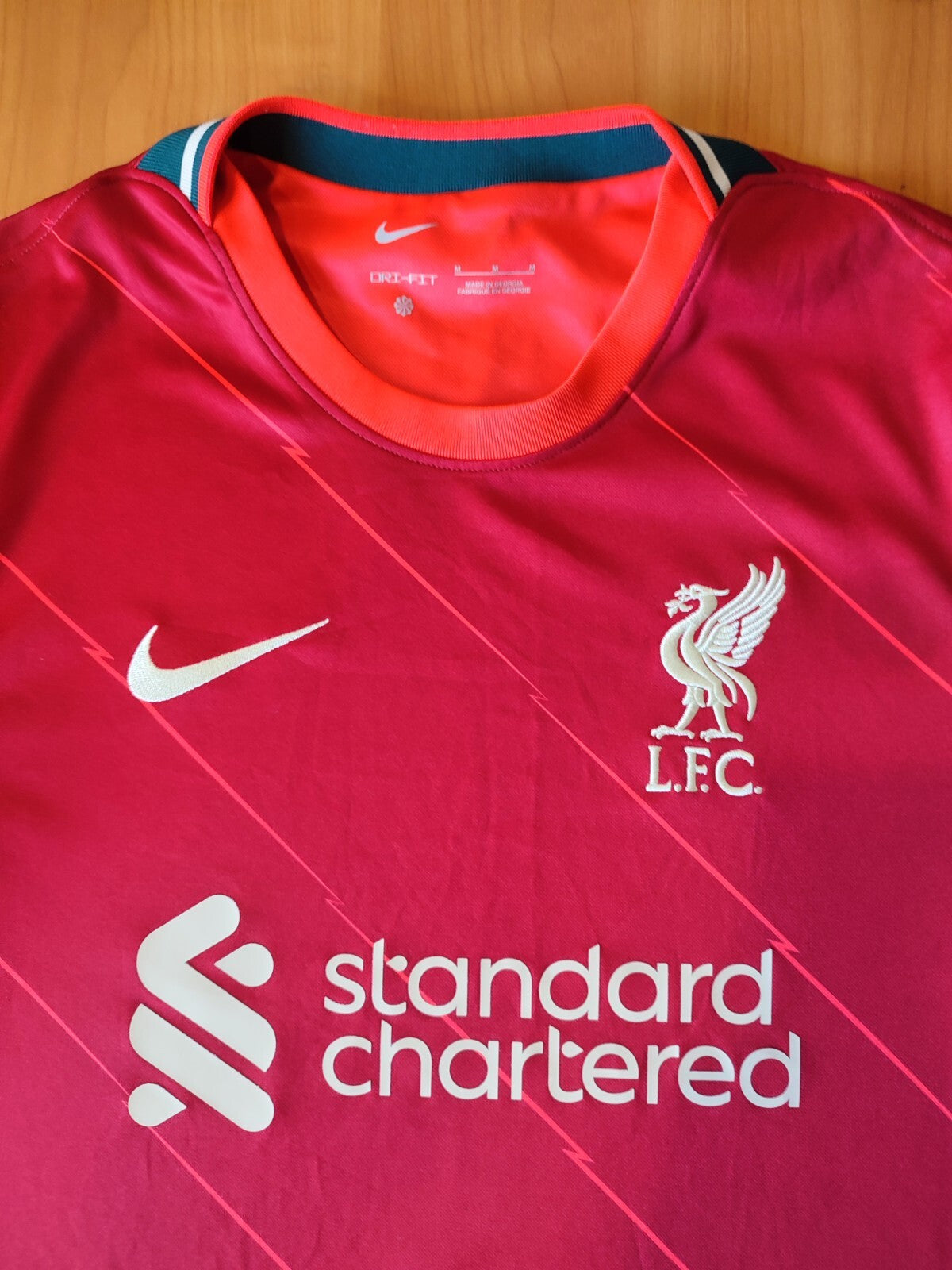 FC Liverpool 2021 2022 home Size M Nike shirt soccer jersey kit football maillot