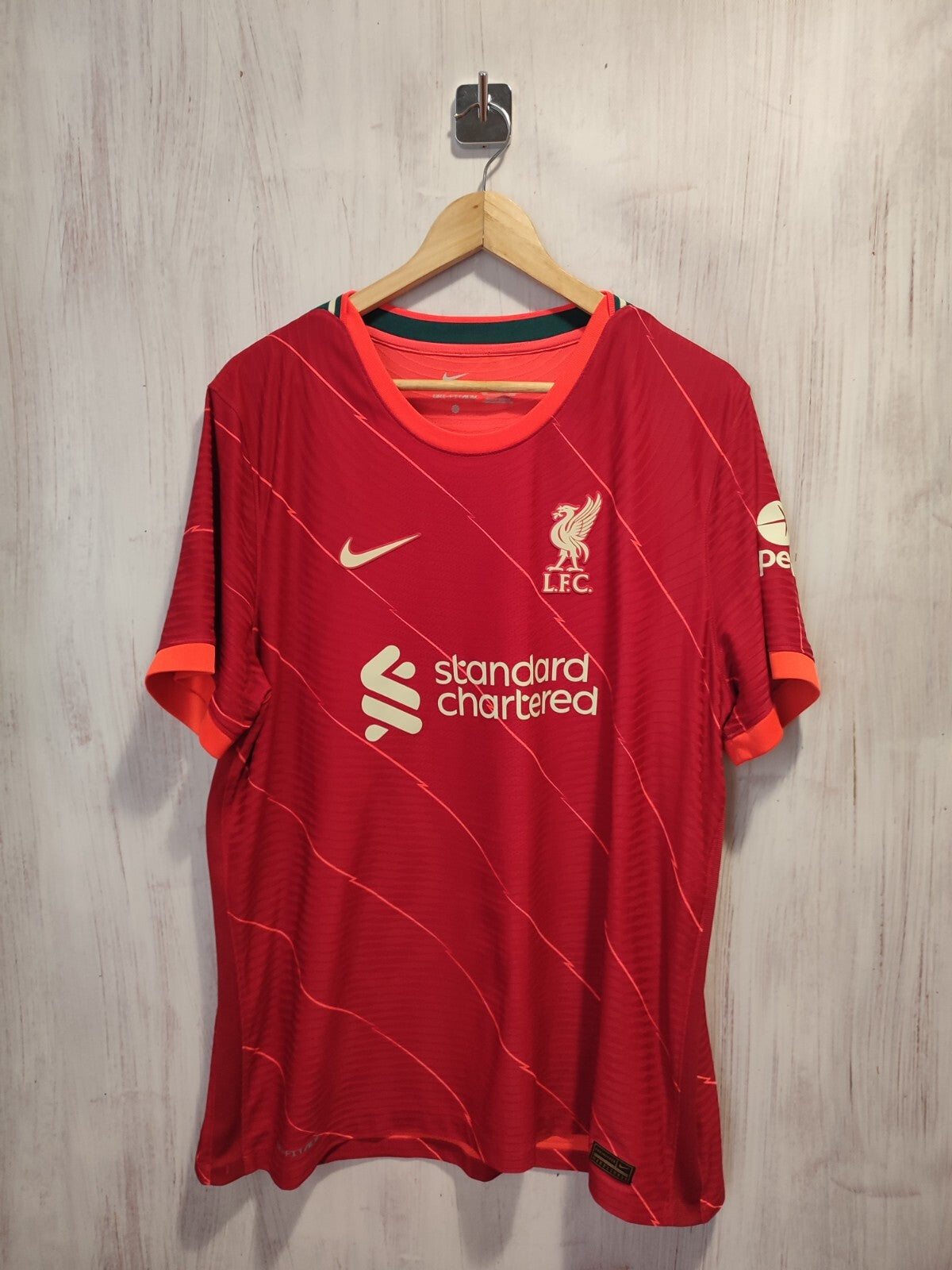 AUTHENTIC FC Liverpool 2021 2022 home Sz 2XL Nike shirt soccer jersey kit XXL