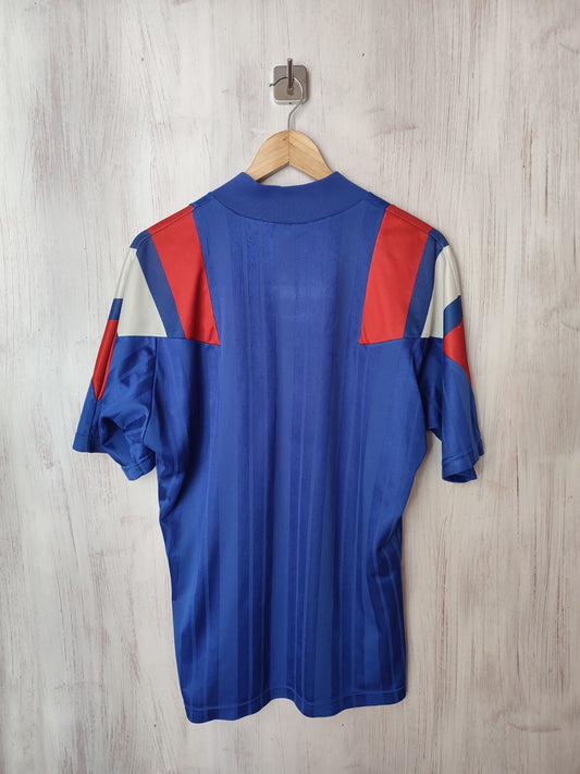 France 1992 1993 home Size L adidas shirt football jersey kit soccer Adidas tee
