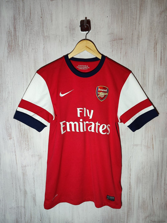 Arsenal London 2012 2013 2014 home Size S Nike shirt jersey football soccer kit