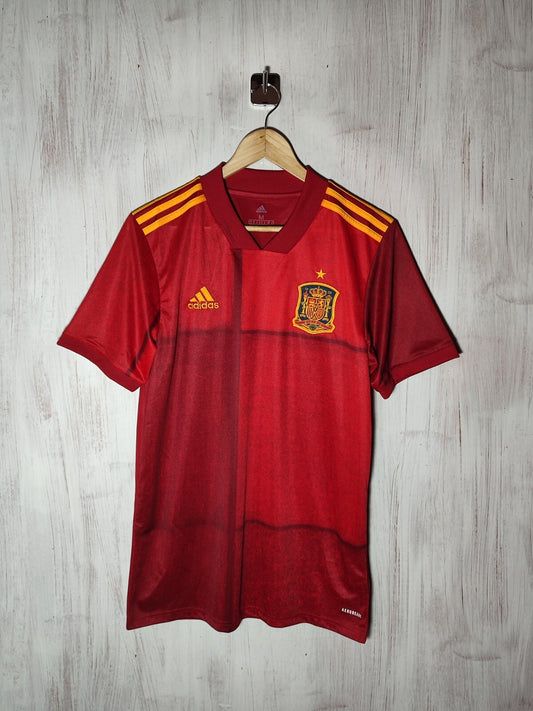 Spain 2020 2021 2022 home Adidas Size M shirt jersey soccer football kit tee