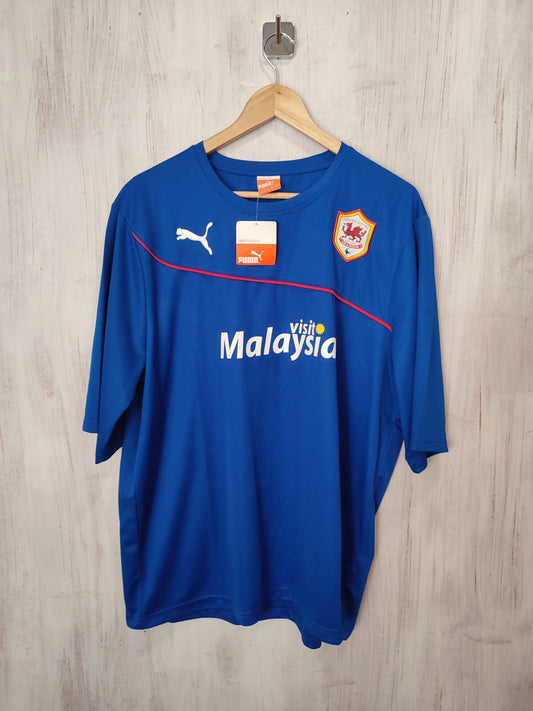 FC Cardiff City 2013 2014 away Size 2XL football shirt jersey soccer kit tee XXL