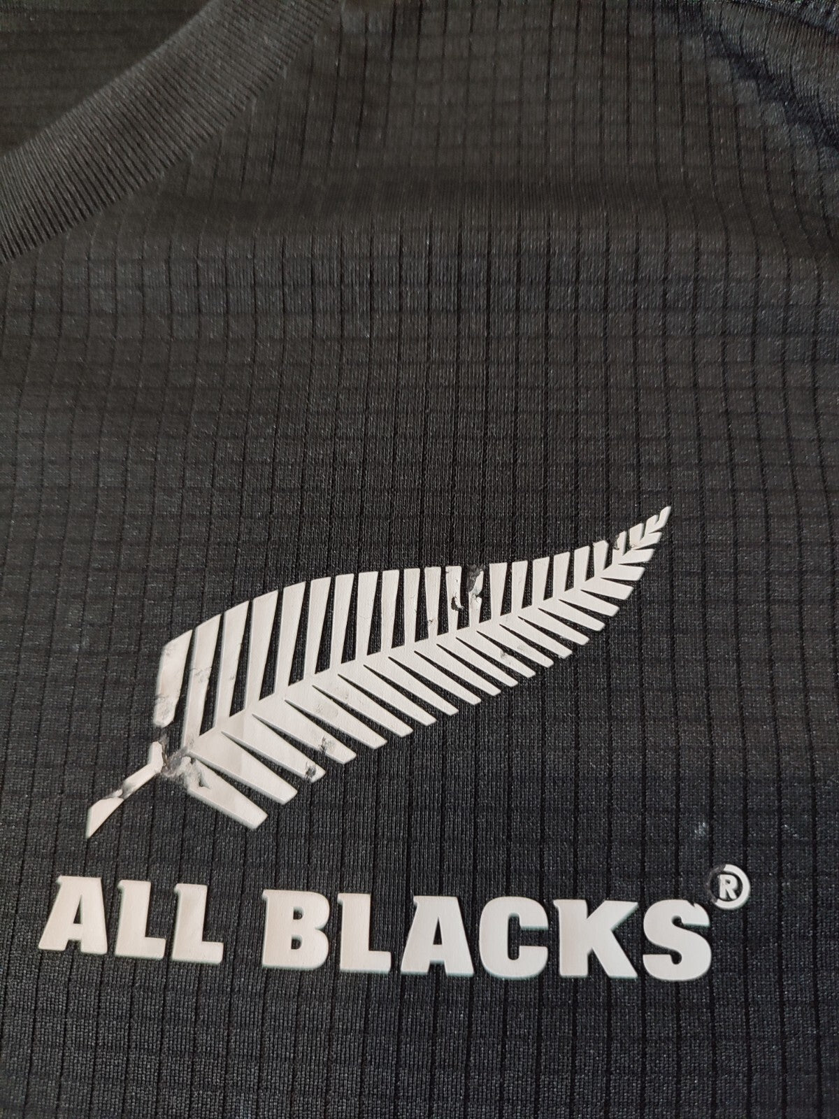 All Blacks 2022 2023 home Size L rugby shirt jersey kit Adidas New Zealand team