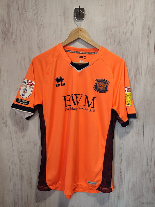 FC Carlisle United 2020 2021 away Size L shirt jersey football soccer kit Obiero