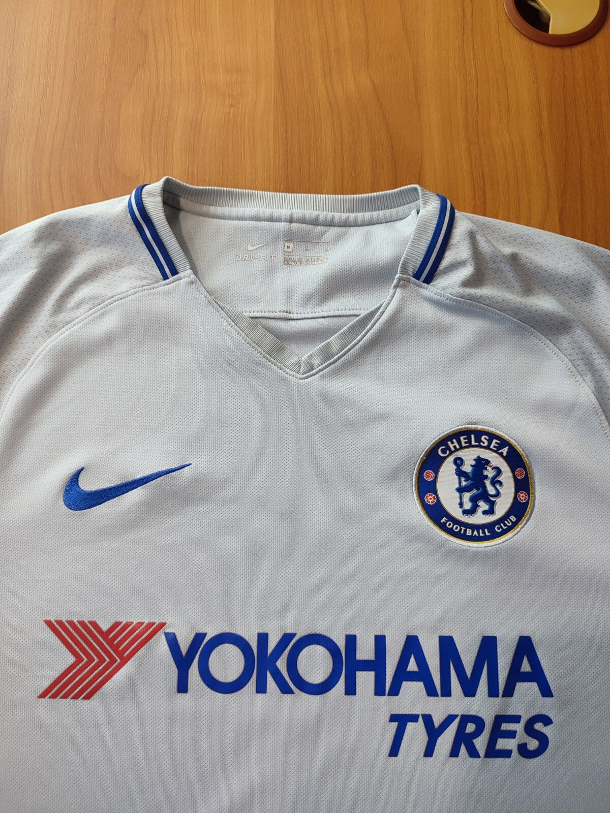 FC Chelsea 2017 2018 away Size M shirt jersey football soccer kit trikot tee