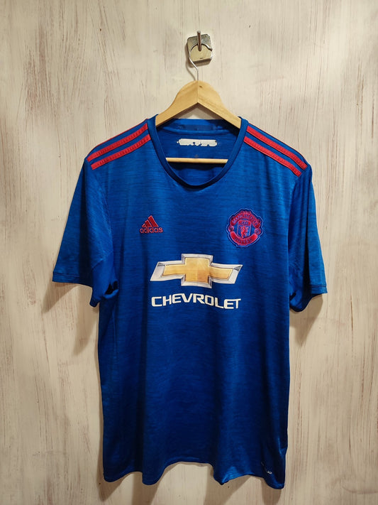 Manchester United 2016 2017 away Size L Adidas shirt jersey football soccer kit