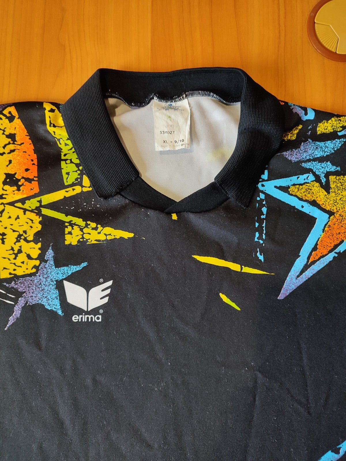 VINTAGE #1 Erima goalkeeper template 1990's 90's Size XL shirt jersey soccer GK