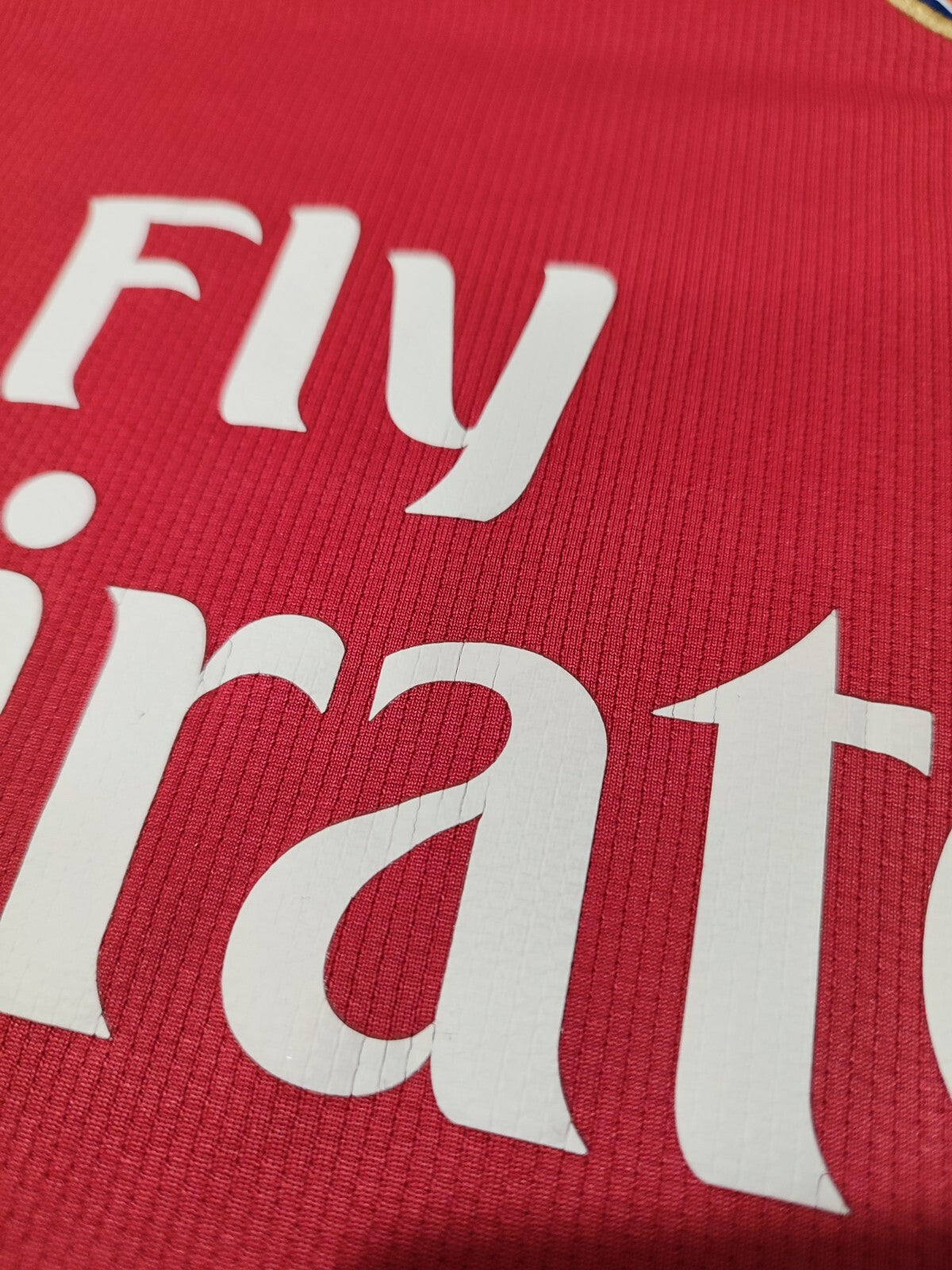 Arsenal London 2008 2009 2010 home Size M Nike football shirt soccer jersey kit