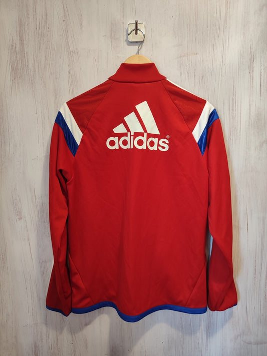 FC Bayern Munich 2014 2015 training Size S soccer football Adidas sweater jacket