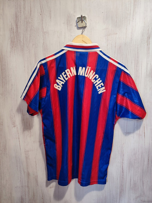 FC Bayern Munich 1995 1996 1997 home Size S kit shirt jersey soccer football tee
