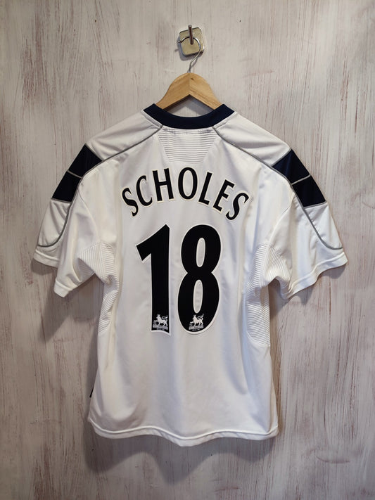 Manchester United 2000 2001 away 1999 2000 third Size M jersey shirt 3rd Scholes