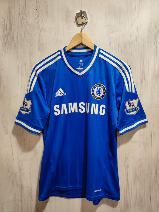 Chelsea London 2013 2014 home Size S Adidas shirt soccer jersey football kit tee