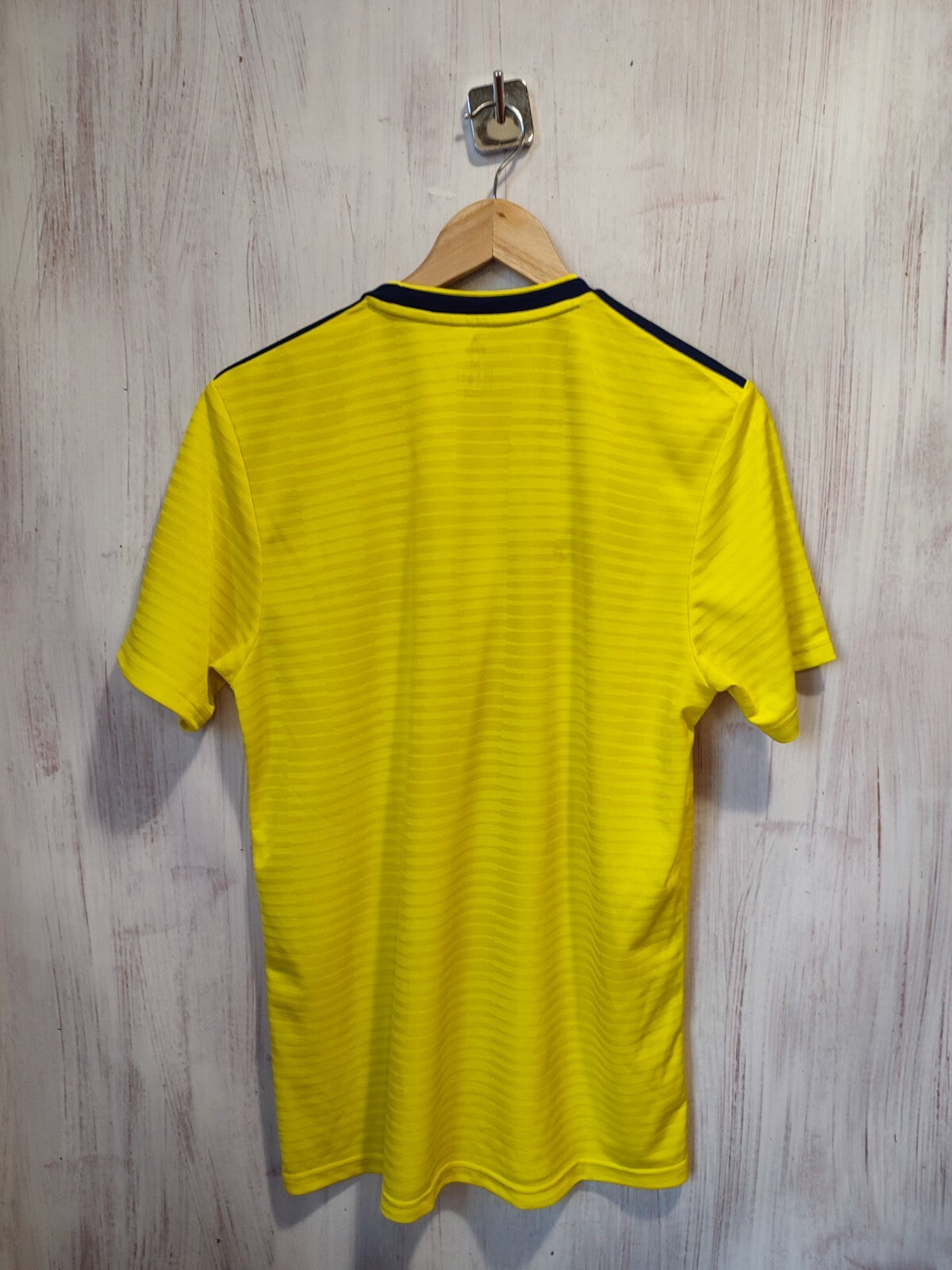 Scotland 2017 2018 2019 away Sz M Adidas shirt jersey football soccer trikot kit