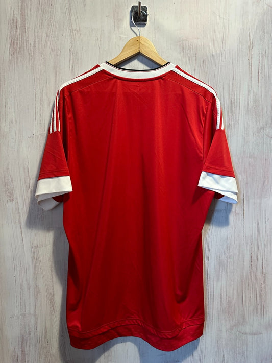 Manchester United 2015 2016 home Size XL Adidas soccer shirt jersey football kit