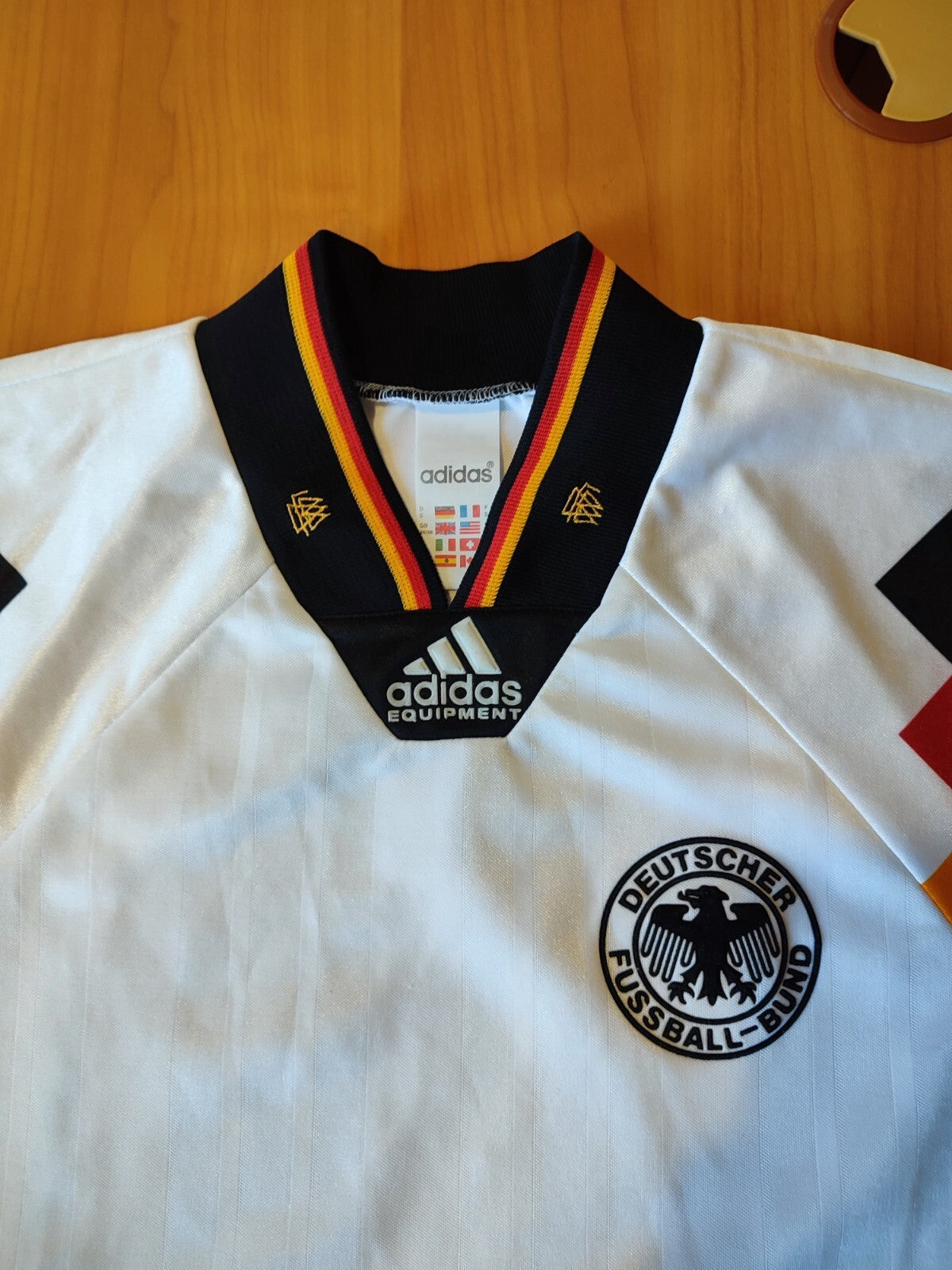 Deutschland 1992 1994 home Sz S Germany shirt jersey soccer football vintage kit