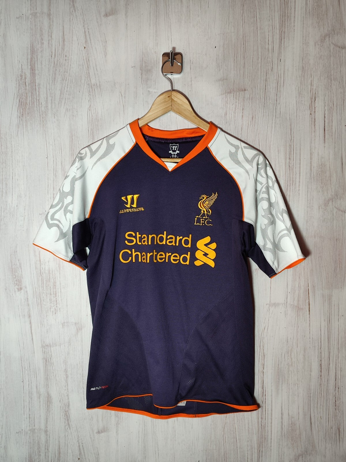 FC Liverpool 2012 2013 third Size S shirt jersey soccer kit Warrior 3rd Sterling