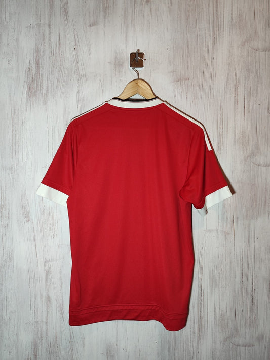 Manchester United 2015 2016 home Sz M Adidas soccer shirt jersey football kit