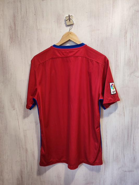Atletico Madrid 2015 2016 home Size L Nike shirt jersey soccer football kit tee