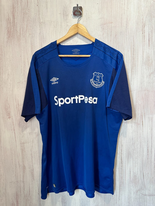 FC Everton 2017 2018 home Sz 2XL Umbro shirt jersey soccer football kit tee XXL