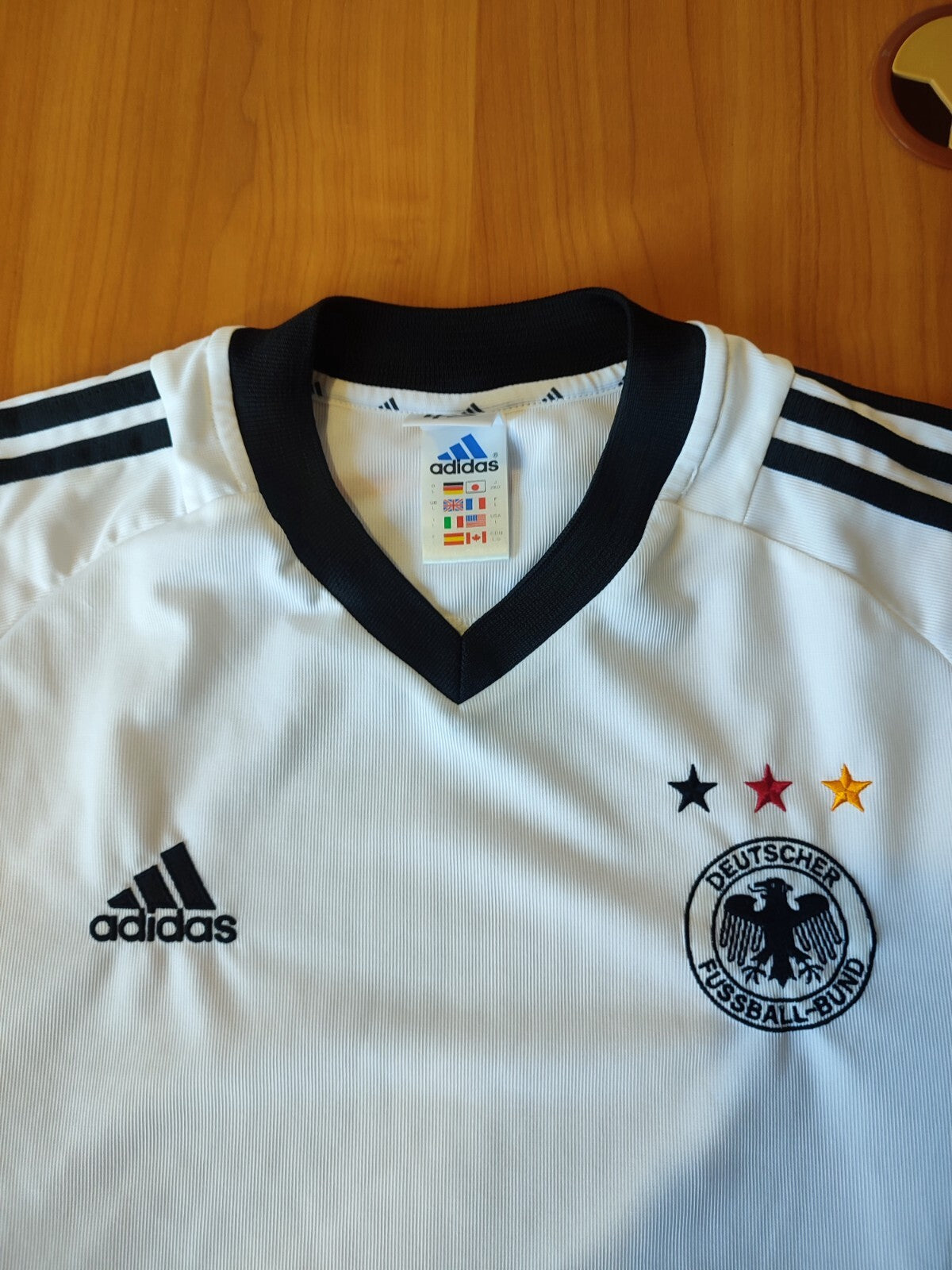 Deutschland 2002 2003 2004 home Size L Germany shirt jersey football soccer kit