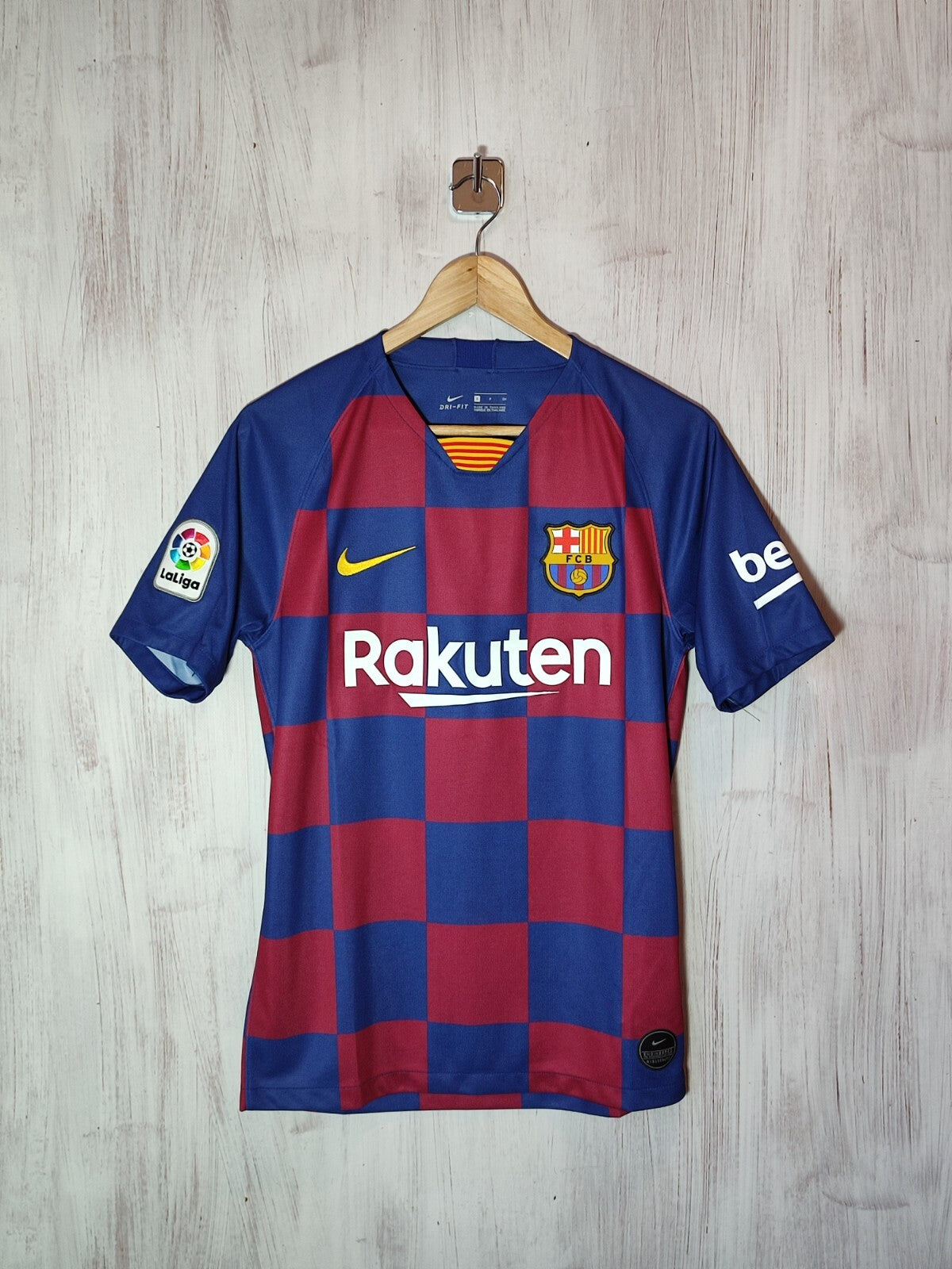 FC Barcelona 2019 2020 home Sz S Nike shirt jersey Barca FCB soccer football kit