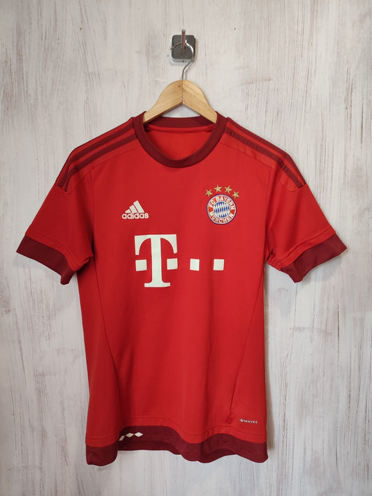 Bayern Munich 2015 2016 home Sz S Adidas shirt jersey trikot soccer kit football