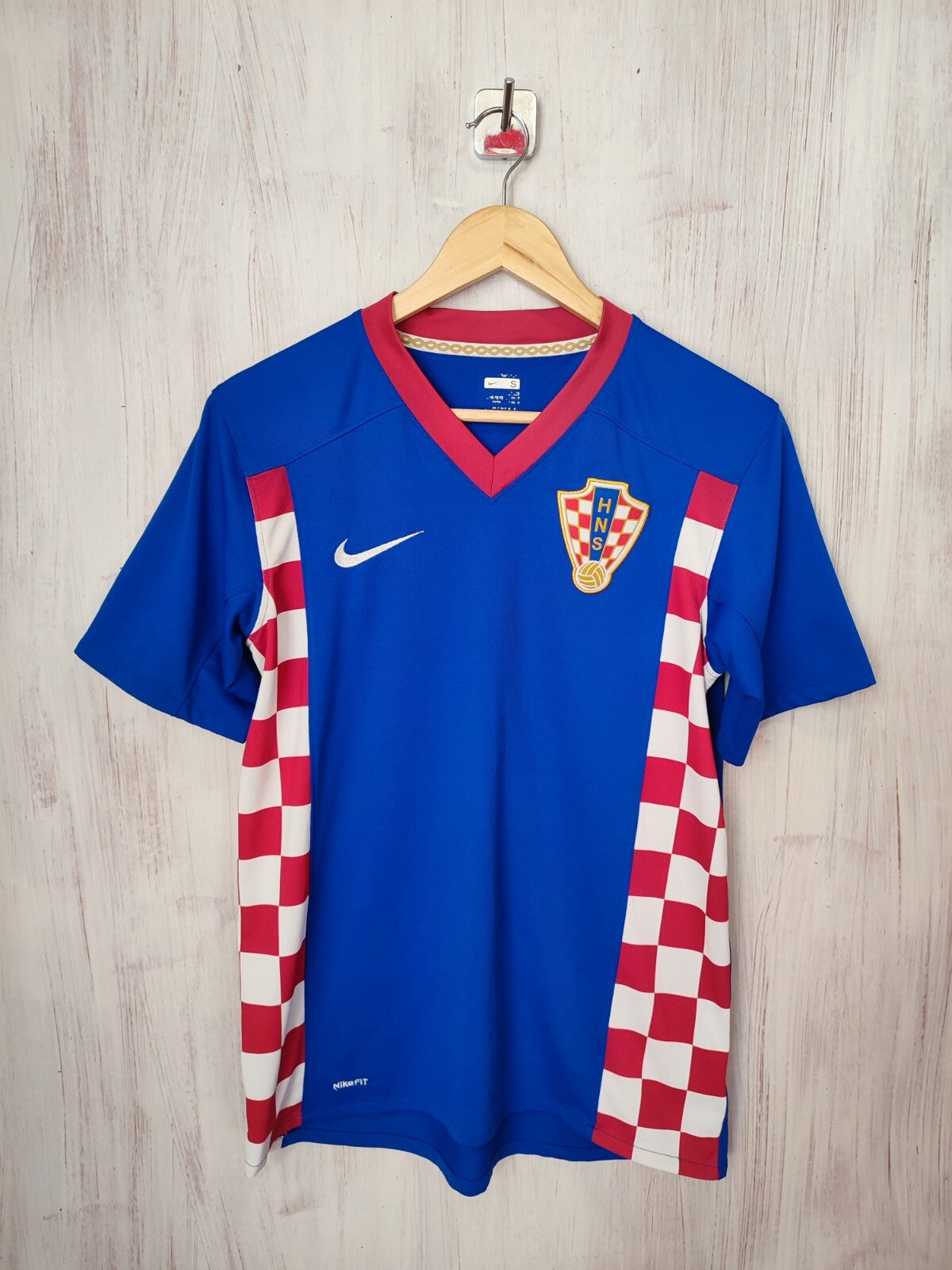 Croatia team 2007 2008 2009 away Size S football shirt jersey kit soccer Nike