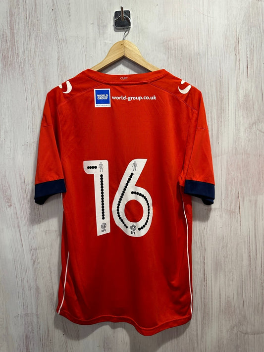 FC Carlisle United 2016 2017 Away Sz M Sondico shirt jersey kit football soccer