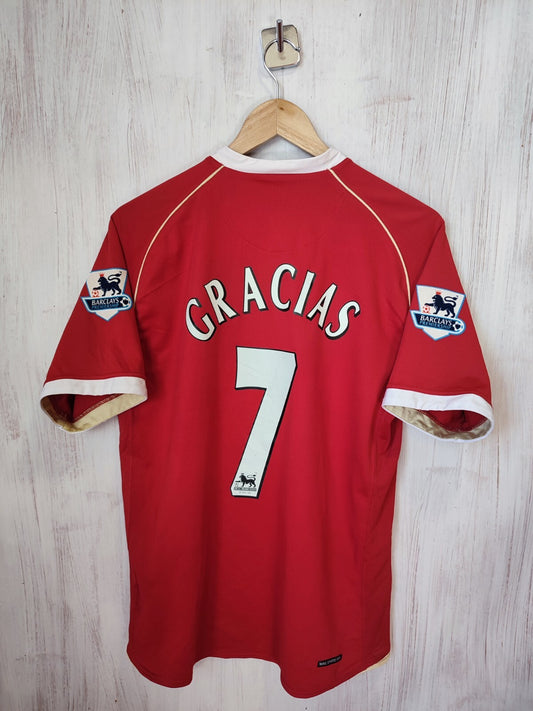 Manchester United 2006 2007 home Size M shirt jersey football soccer kit maillot