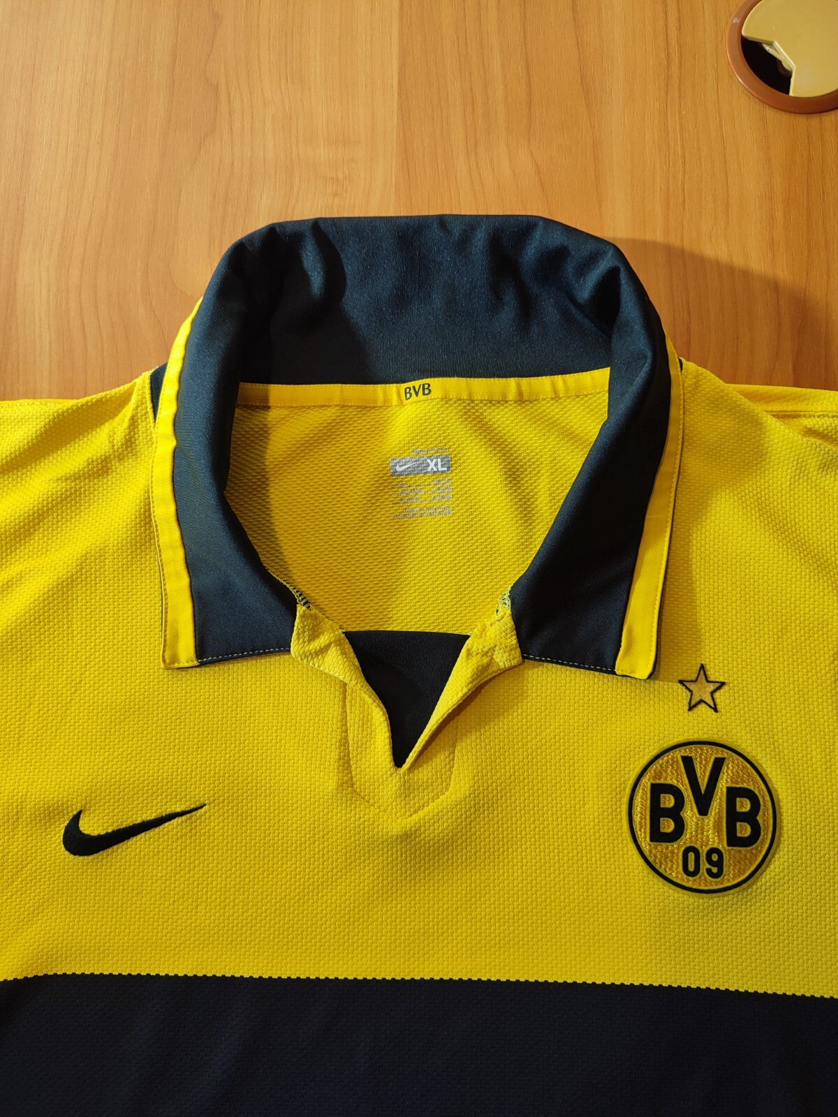 Borussia Dortmund 2007 2008 home Sz XL BVB Nike football jersey shirt soccer kit