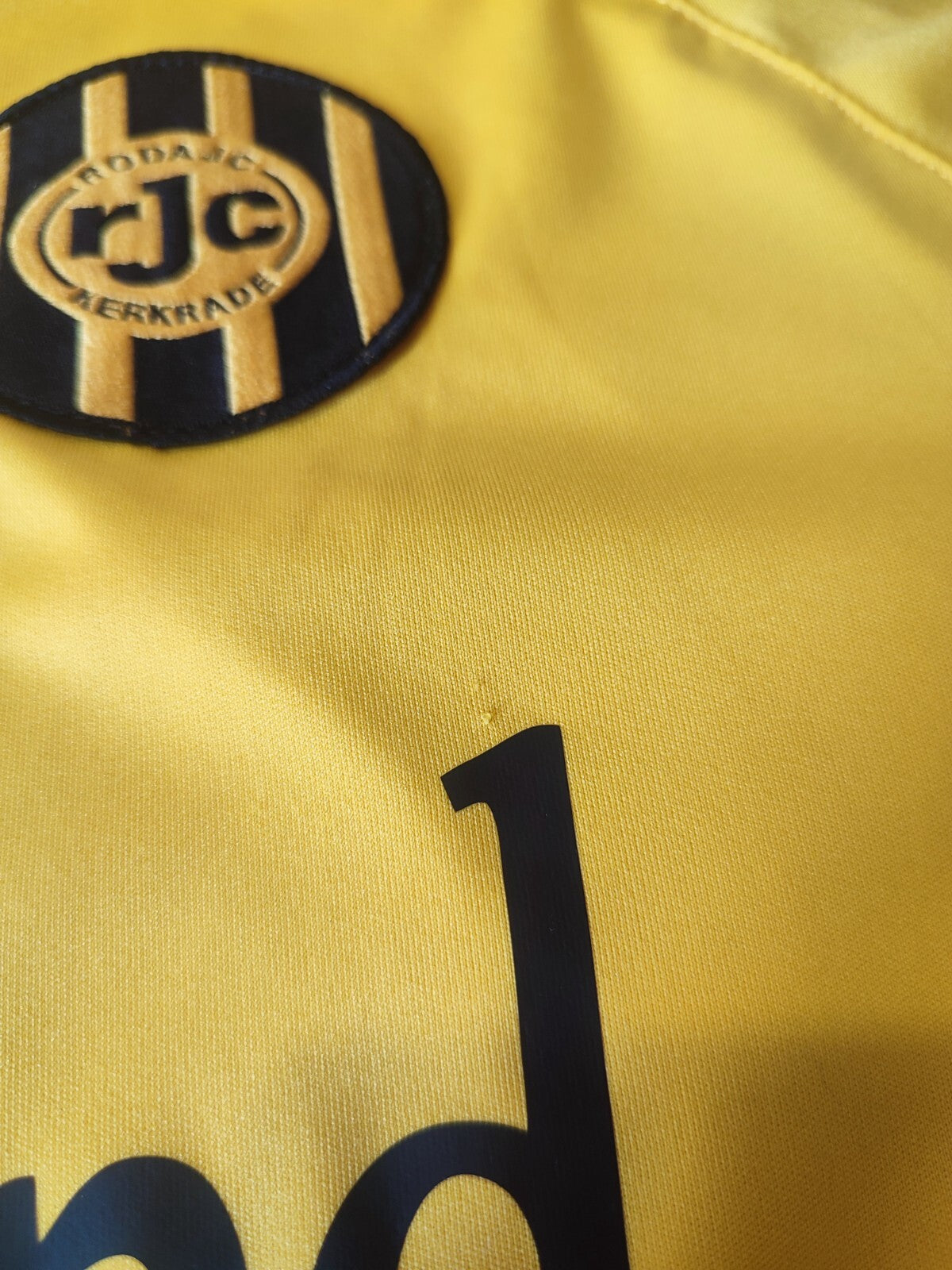 Roda JC #4 Ramos 2013 2014 home Sz XL football shirt soccer jersey kit