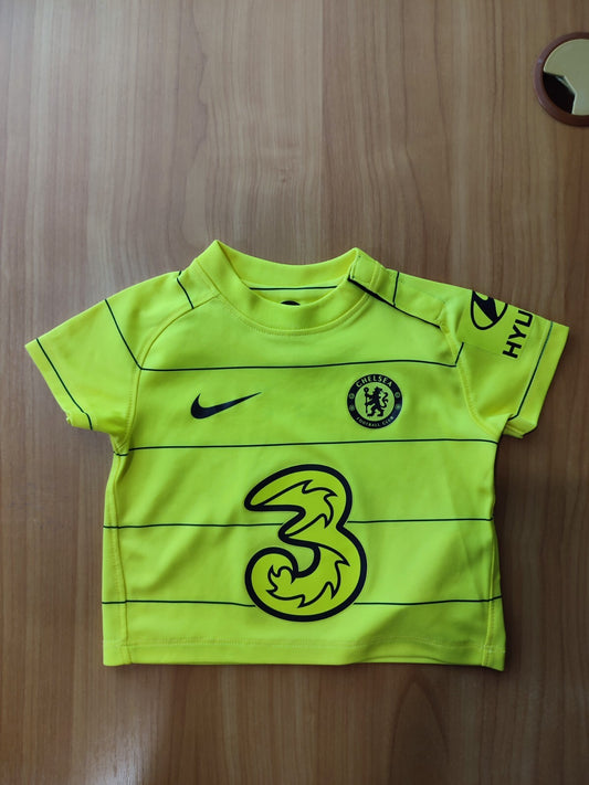 Kids 3-6 months FC Chelsea 2021 2022 away shirt jersey football soccer kit tee