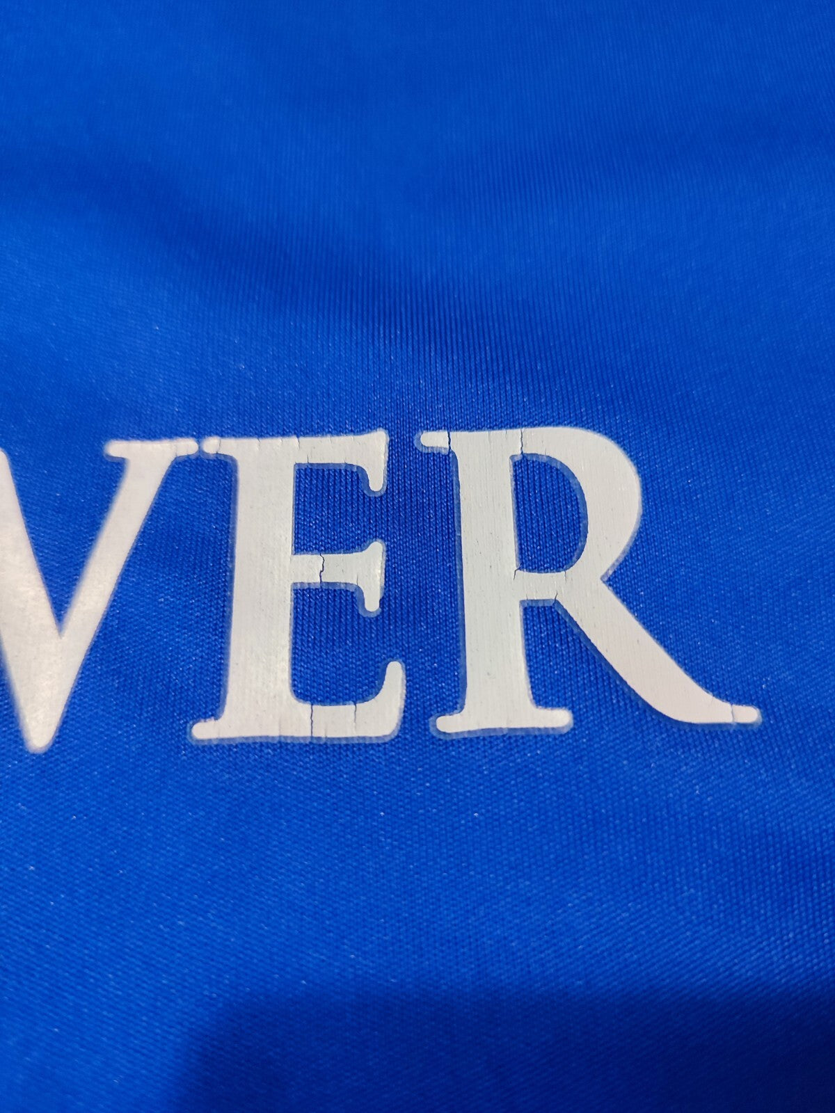 Leicester City 2010 2011 home Sz XL Burrda shirt jersey soccer football kit L/S