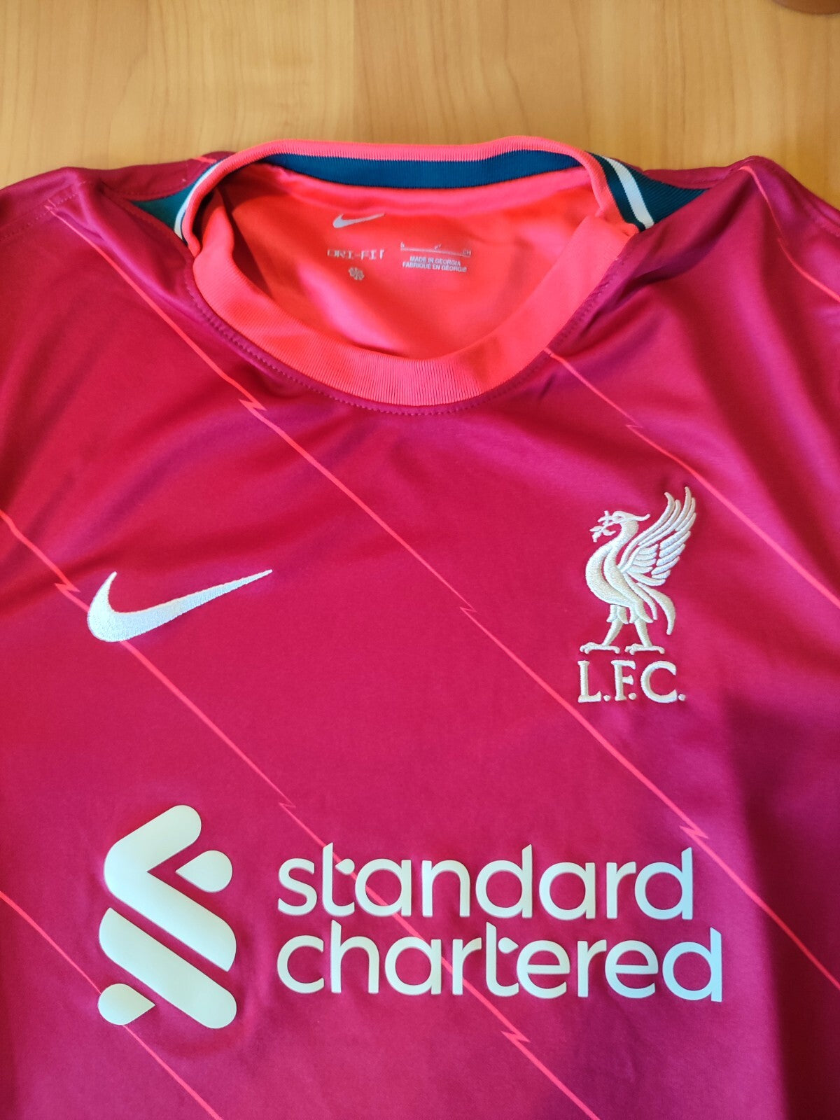 FC Liverpool 2021 2022 home Size S Nike shirt soccer jersey kit football tee