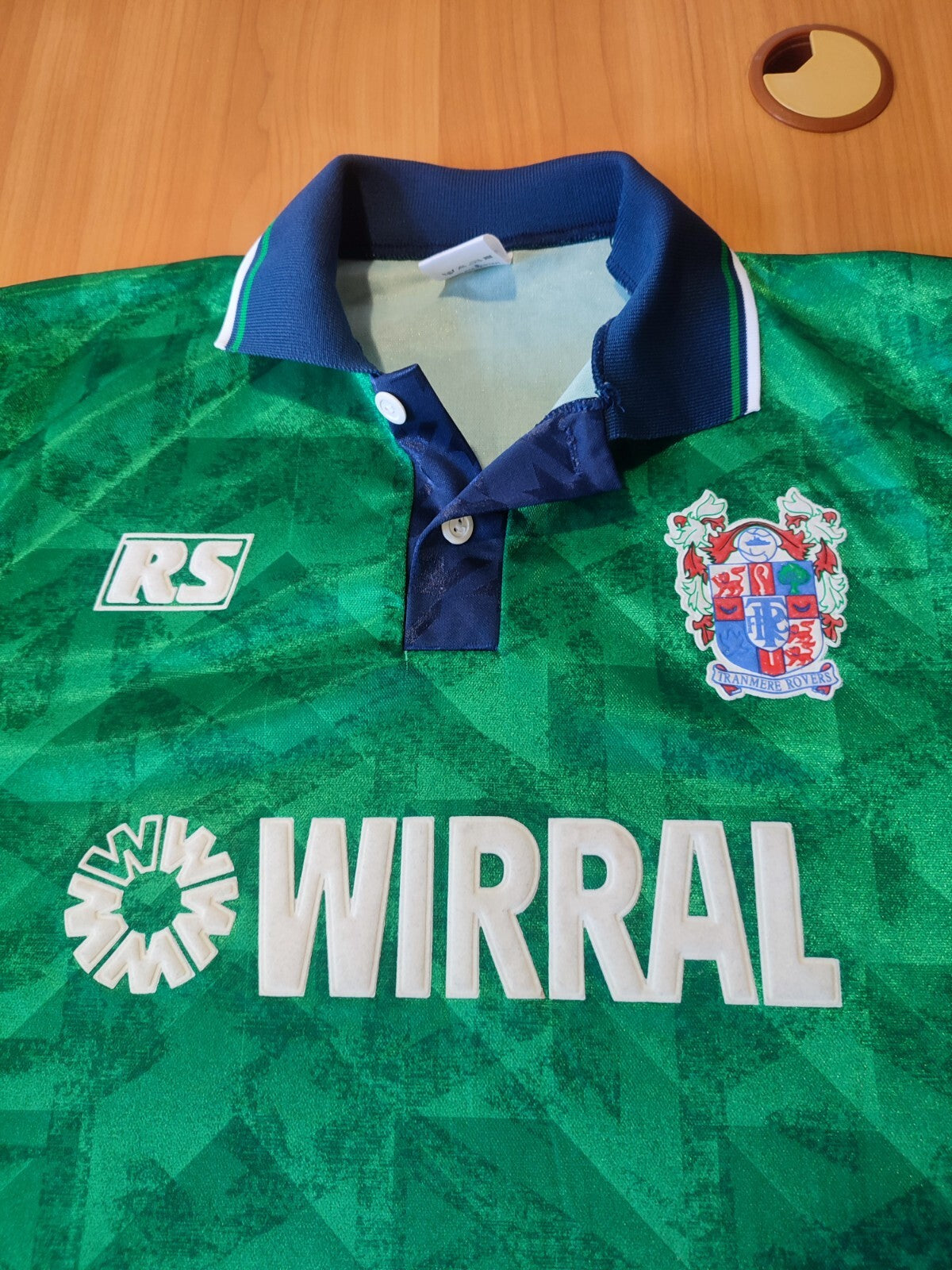Tranmere Rovers FC 1993 1994 away Sz L soccer shirt jersey football kit maillot
