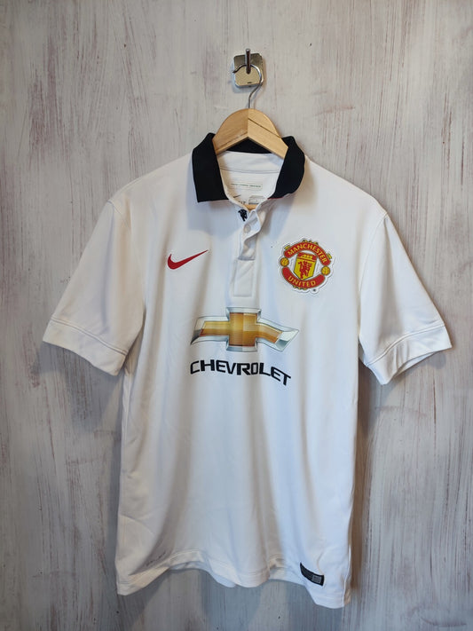 Manchester United 2014 2015 away Sz M Nike shirt soccer football kit tee trikot