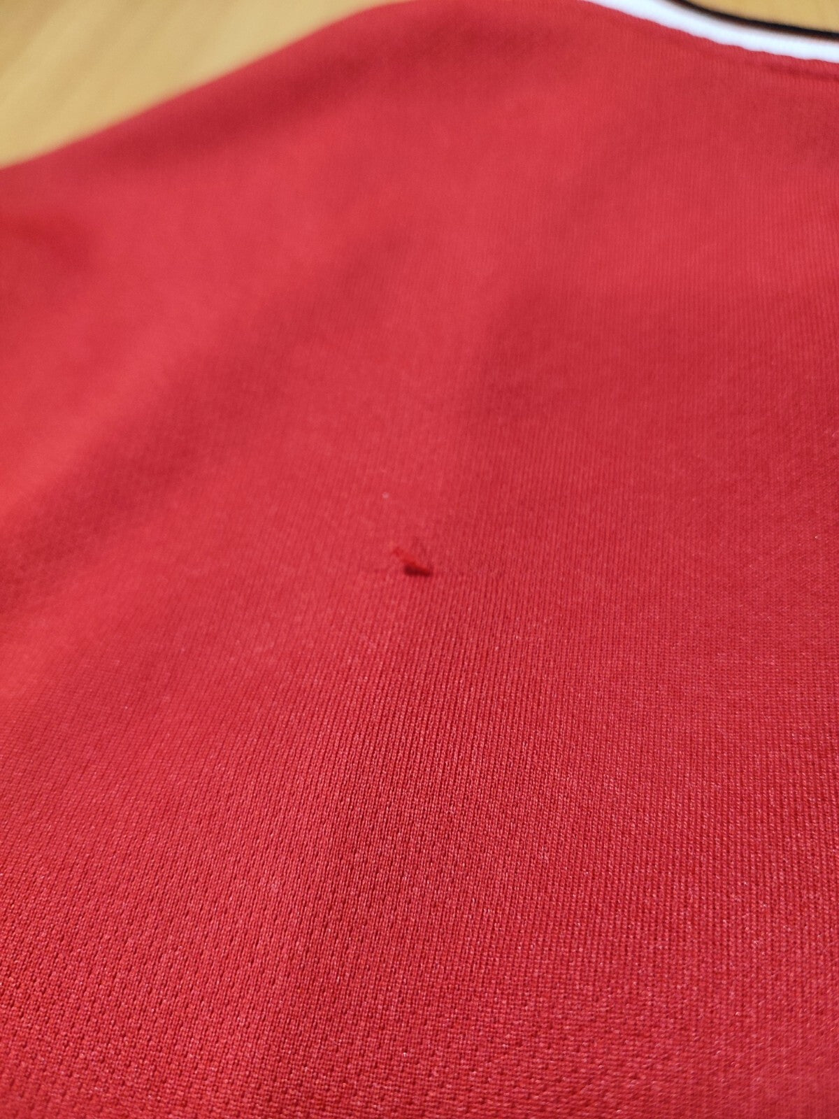 Manchester United 2014 2015 home Sz L Nike soccer shirt jersey football kit tee